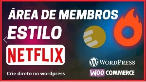 Área De Membros Vip - Modelo Netflix -  Fácil de usar - Digital Services