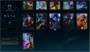 CONTA SMURF COM SKIN ULTIMATE, SO VEM - League of Legends LOL