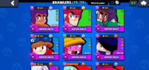 Conta Brawl Stars 34.500 troféus