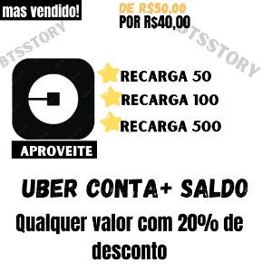 Uber conta+saldo - Outros
