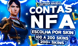 Contas Nfa League Of Legends - Escolha quantidade de Skins LOL