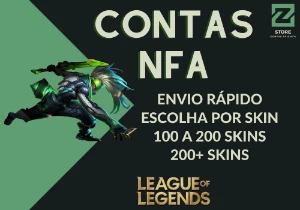 Contas Nfa League Of Legends - Escolha quantidade de Skins LOL