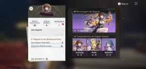 Conta Honkai Star Rail Todos personagens nível 30 - Outros