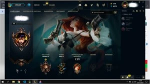 Vendo conta lol bronze 3 com 19 skins, email n verificado - League of Legends
