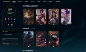 Conta mestre (Challenger season 8 ) - League of Legends LOL