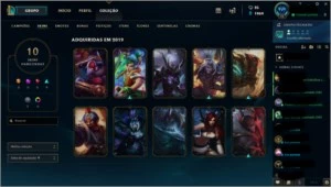 VENDO CONTA DE LOL LV 73 - League of Legends