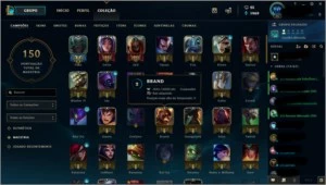 VENDO CONTA DE LOL LV 73 - League of Legends