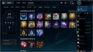 VENDO CONTA DE LOL LV 73 - League of Legends