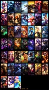 CONTA OURO 2 COM VÁRIAS SKINS - League of Legends LOL
