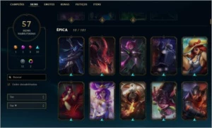 Conta League of Legends LOL