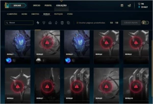 Conta League of Legends LOL