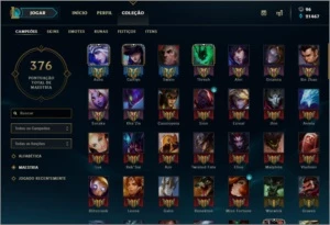 Conta League of Legends LOL