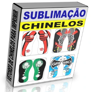 Vetores Chinelo Times Futebol Sublimação Pronta P/ Imprimir