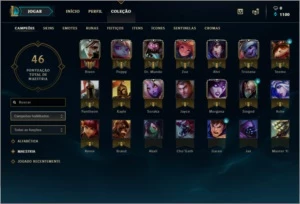Conta level 33, Prata IV, 21 Campeões - League of Legends LOL