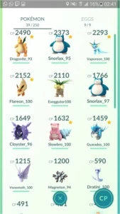 CONTA POKEMON GO LV27 VARIOS POKEMONS RAROS CP 2K+ Mystic - Pokémon
