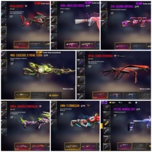 CONTA FREEE FIRE MUITO GEMADA - Free Fire