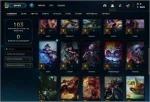 Conta Diamante 3 de League of Legends barata LOL
