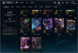 Conta Diamante 3 de League of Legends barata LOL