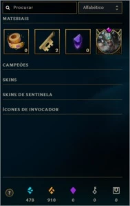 Conta Bronze 1 - League of Legends LOL