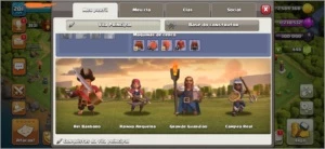 Conta Cv13 upada - Clash of Clans
