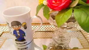 Caneca de Porcelana Eletricista Personalizada - 240 ml - Artesanato e Personalizados