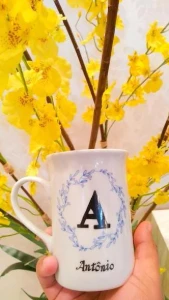 Caneca de Porcelana Eletricista Personalizada - 240 ml - Artesanato e Personalizados