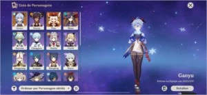 CONTA GENSHIN IMPACT GANYU+MONA+KLEE AR 42