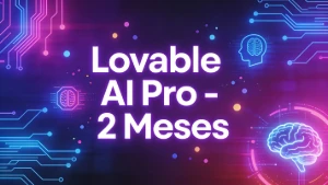 Lovable Ai Pro - 2 Meses | Garantia 30 DIas