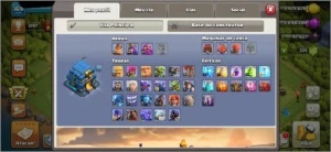 Conta clash quase cv 12 full - Clash of Clans