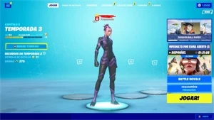 CONTA FORTNITE COM VÁRIOS JOGOS