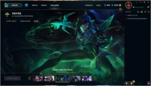 Conta Vayne ladra de almas Platina IV 100 pdl - League of Legends LOL