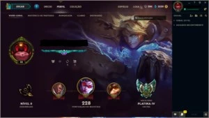Conta Vayne ladra de almas Platina IV 100 pdl - League of Legends LOL