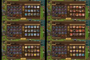 Summoners War Global com Asima MiYing Rica EzioDark Altair