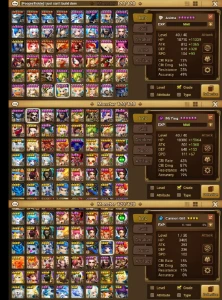 Summoners War Global com Asima MiYing Rica EzioDark Altair