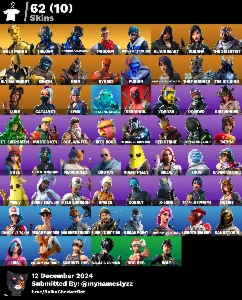 Conta nfa fortnite 62  skins - Outros