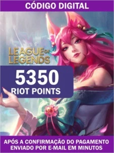5350 RIOT POINTS - LOL BR - Gift Cards