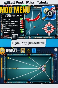 🎱🔥Domine o 8 Ball Pool com Mira e Tabelas Exclusivas🔥🎱