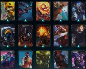 Conta LVL213 ,184 Skins,54 Emotes,243 icon prata 3 solo/flex - League of Legends LOL