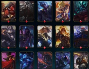 Conta LVL213 ,184 Skins,54 Emotes,243 icon prata 3 solo/flex - League of Legends LOL