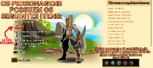 Contas Level Máximo Adventure Quest Worlds [AQW]