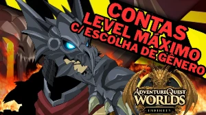 Contas Level Máximo Adventure Quest Worlds [AQW]
