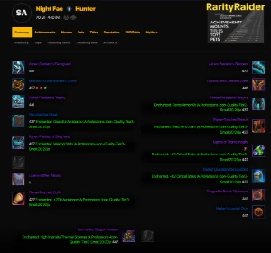Hunter Ilvl 440 Pve 2300Io 9/9H (Por Favor Ler A Descrição) - Blizzard