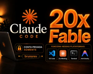 Claude 20X Api Fable - Individual - Inteligência Artificial