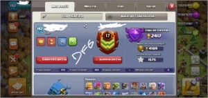 Clash of clans: Clan Nível 17 Barato