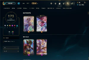 Bronze 4 com TODOS os Champs e 173 Skins ( ADC / SUP / TOP ) - League of Legends LOL