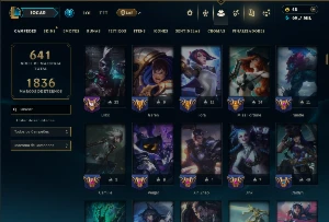Bronze 4 com TODOS os Champs e 173 Skins ( ADC / SUP / TOP ) - League of Legends LOL
