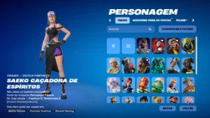 Conta Com 1300 Vbucks Fortnite