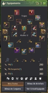 CONTA BLACK DESERT 293/301/383