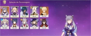 AR32 + KEQING + PASSE DE BATALHA + 50 DIAS DE BENÇÃO DA LUA - Genshin Impact