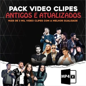 Pack de vídeo clipes diversos em MP4 alta qualidade